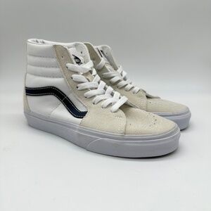 Vans Sk8-Hi White Suede High Top Sneakers Women’s 6 / Men’s 4.5 Brand New withou